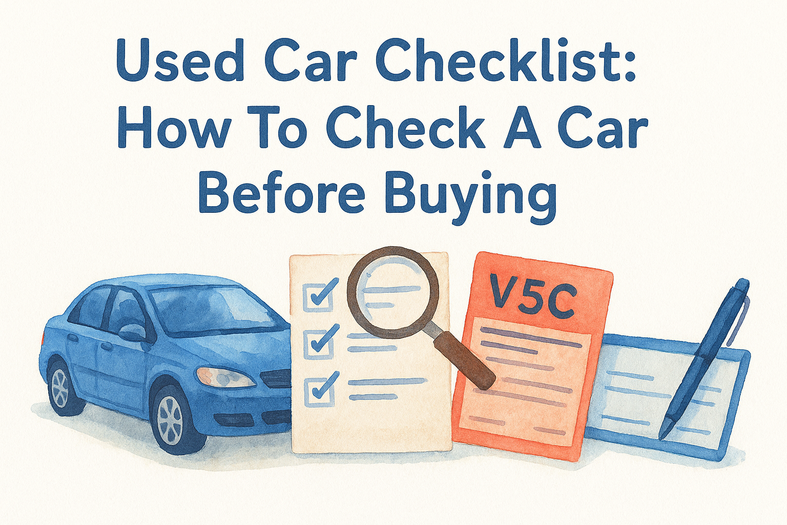 Used Car Checklist: How To Check A Car Before Buying