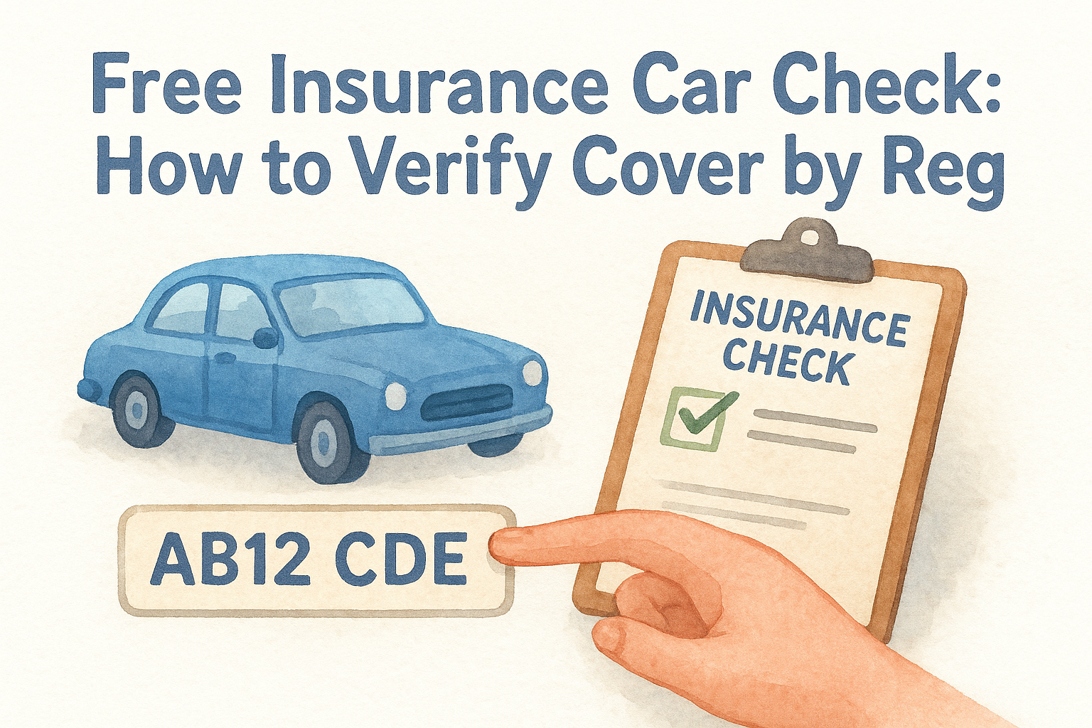 Free Insurance Car Check: How to Verify Cover by Reg