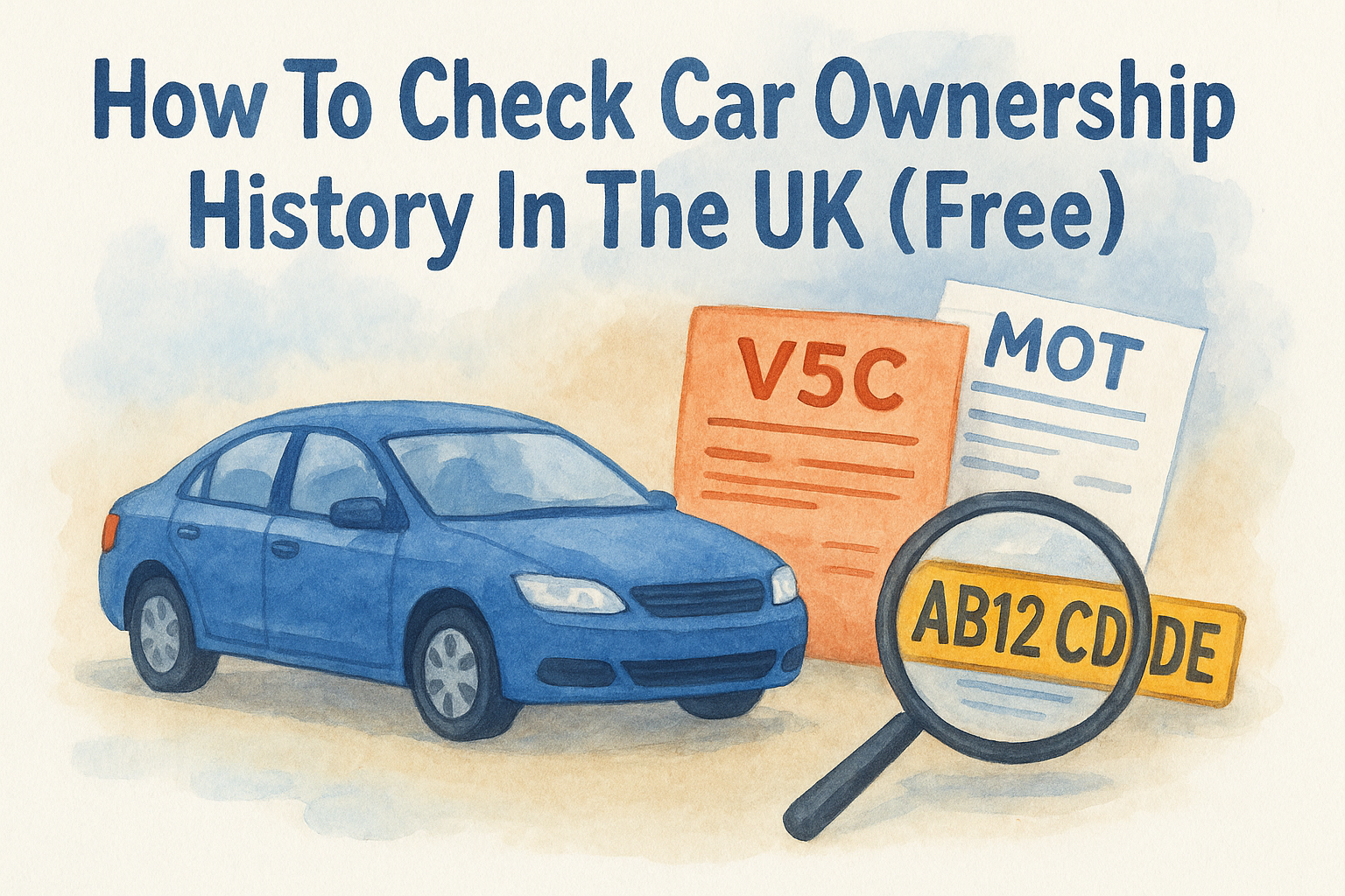 How To Check Car Ownership History In The UK (Free)