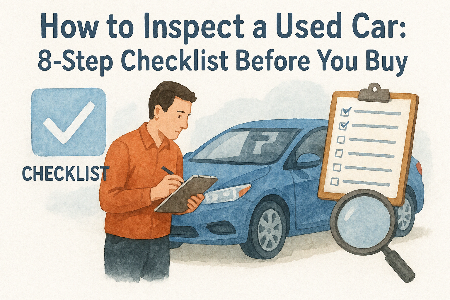 How to Inspect a Used Car: 8-Step Checklist Before You Buy