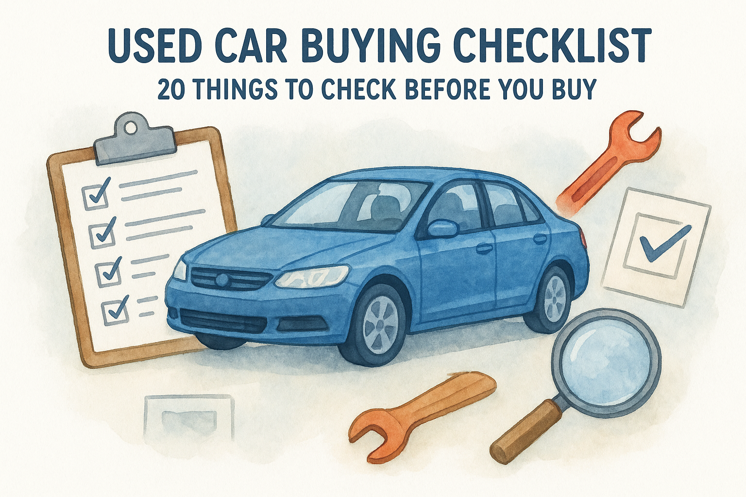 Used Car Buying Checklist: 20 Things To Check Before You Buy