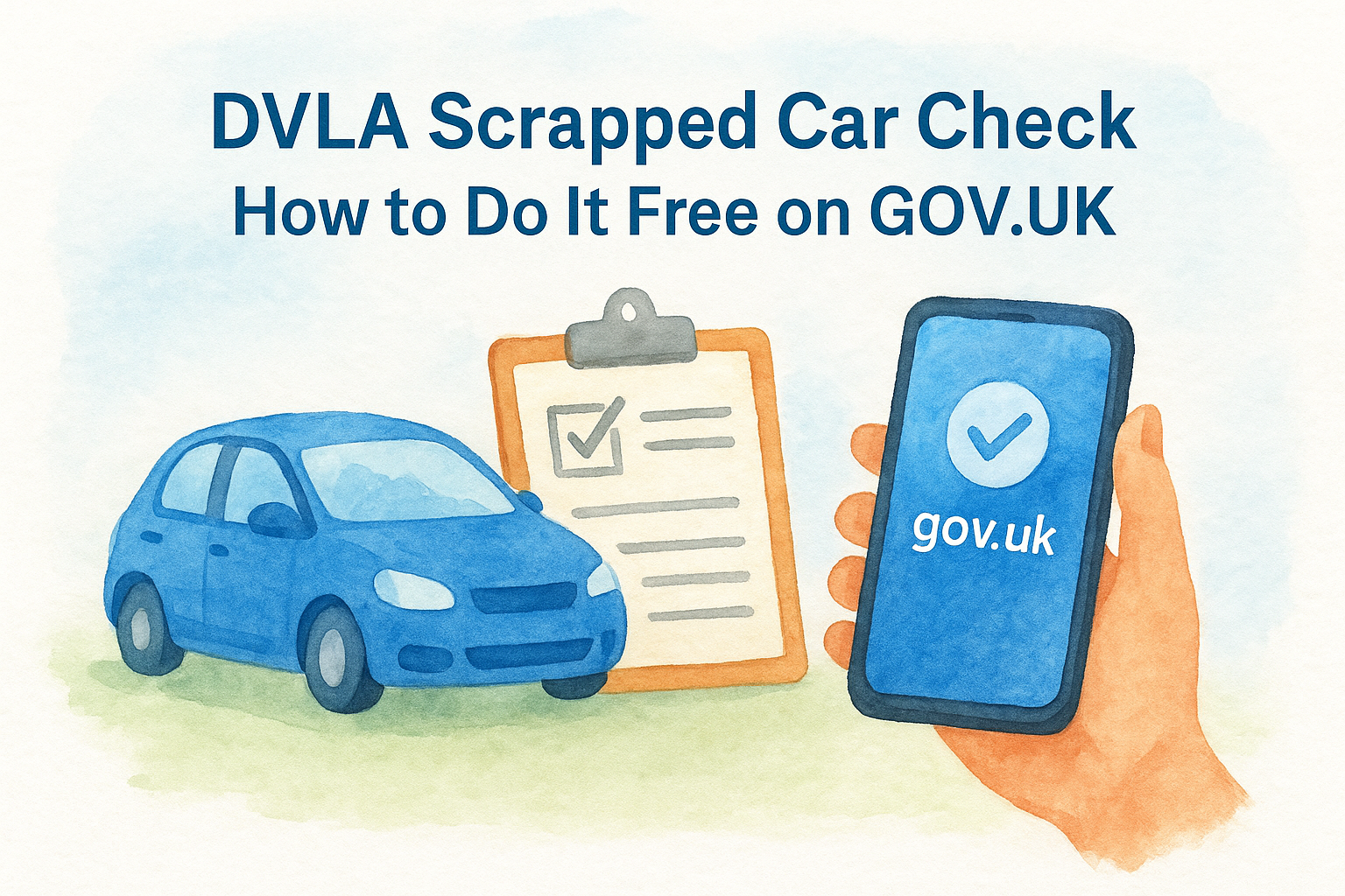 DVLA Scrapped Car Check: How to Do It Free on GOV.UK