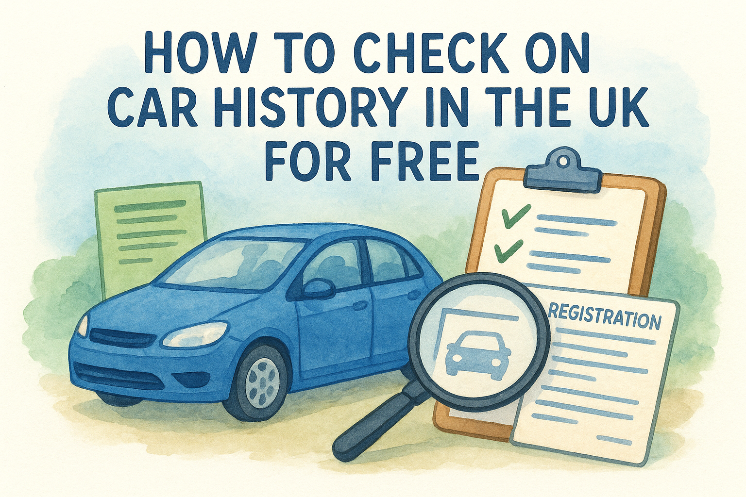 How to Check on Car History in the UK for Free