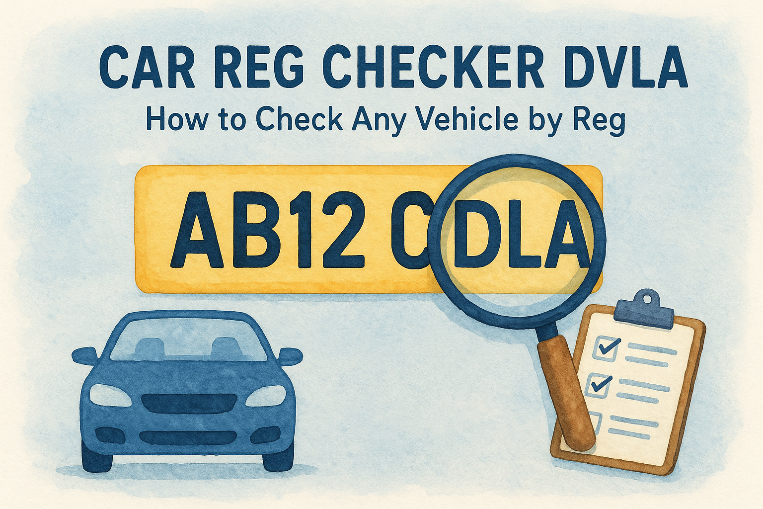 Car Reg Checker DVLA: How to Check Any Vehicle by Reg