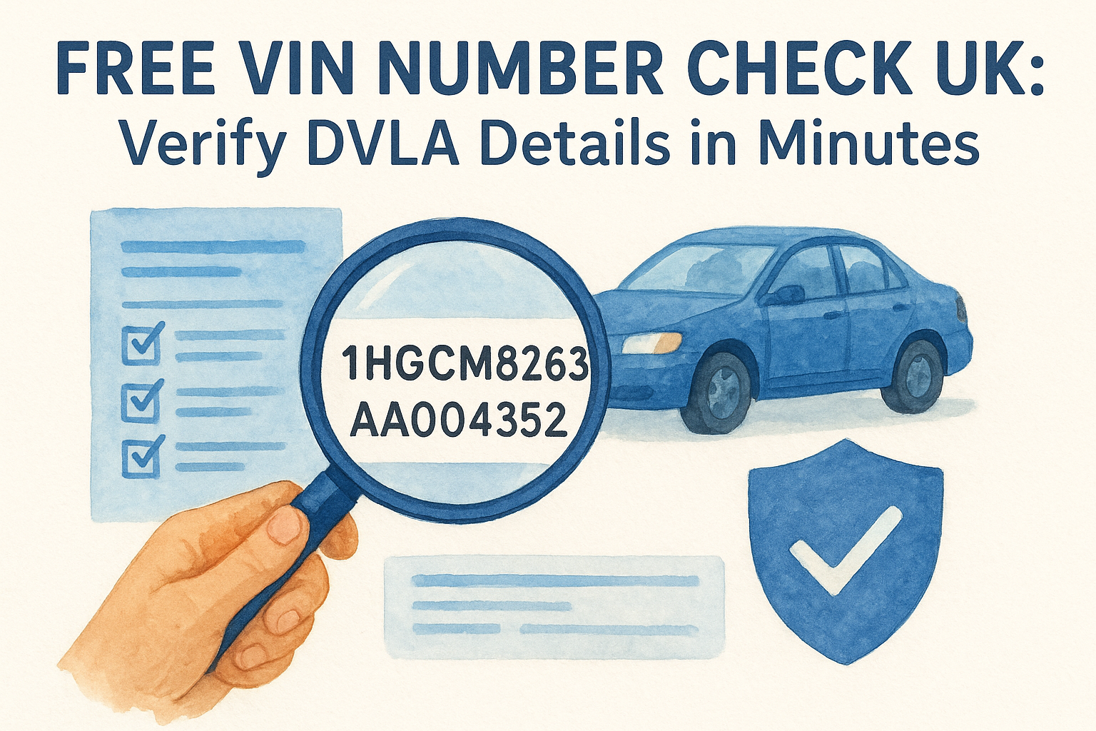 Free VIN Number Check UK: Verify DVLA Details in Minutes