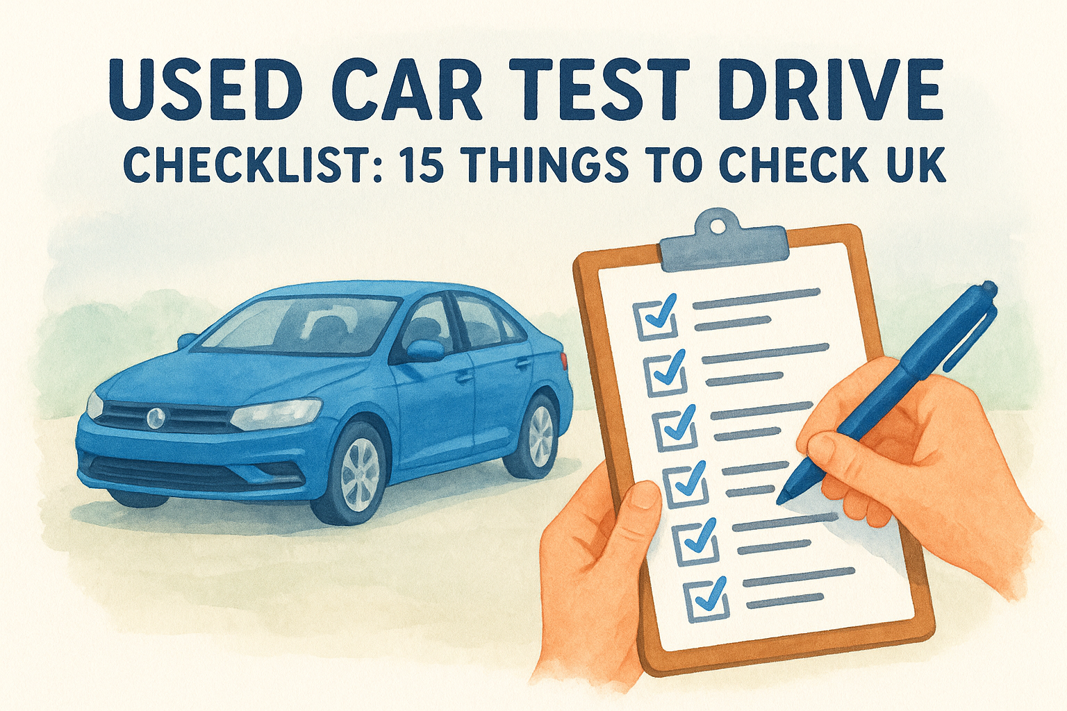 Used Car Test Drive Checklist: 15 Things To Check UK