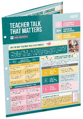 Book banner image for Teacher Talk That Matters