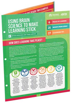 Book banner image for Using Brain Science to Make Learning Stick