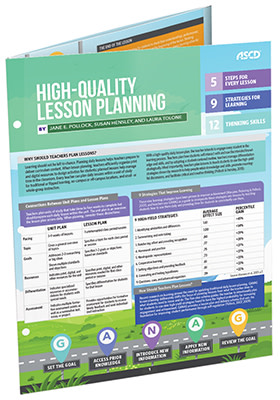 Book banner image for High-Quality Lesson Planning
