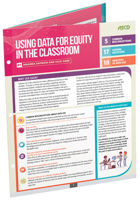 Book banner image for Using Data for Equity in the Classroom