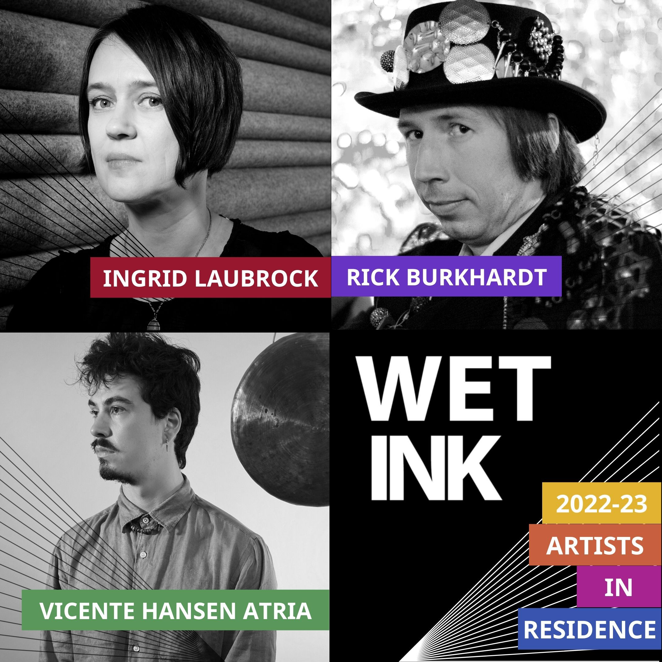 Wet Ink 2022-23 Artists-in-Residence