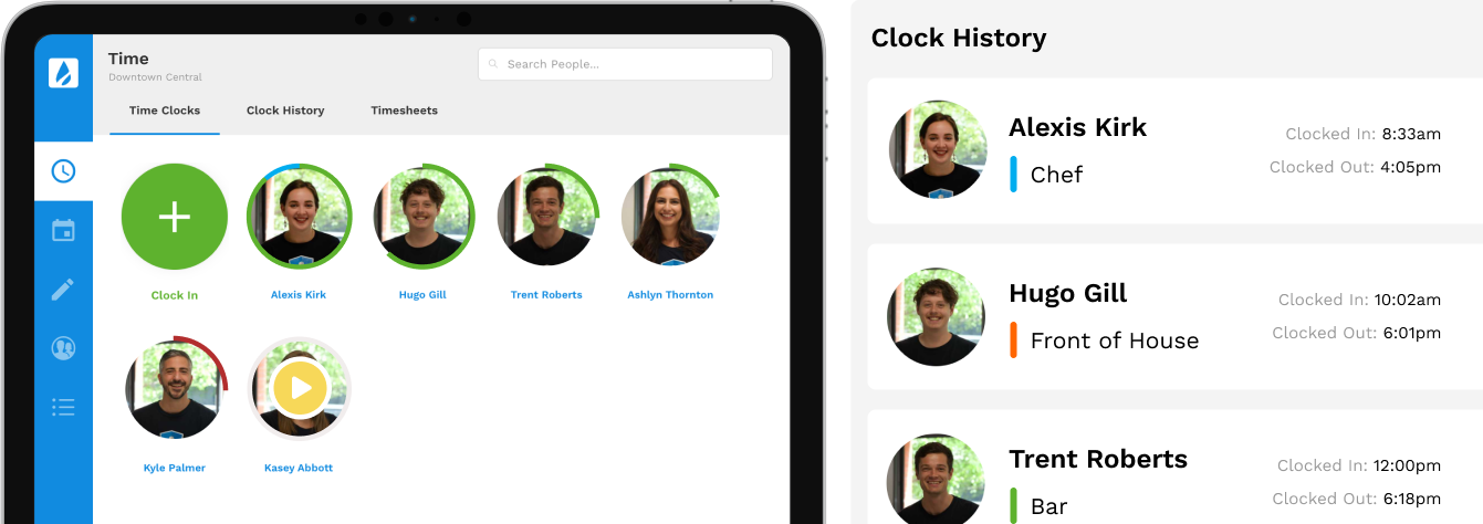 Photo Time Clock | Droppah