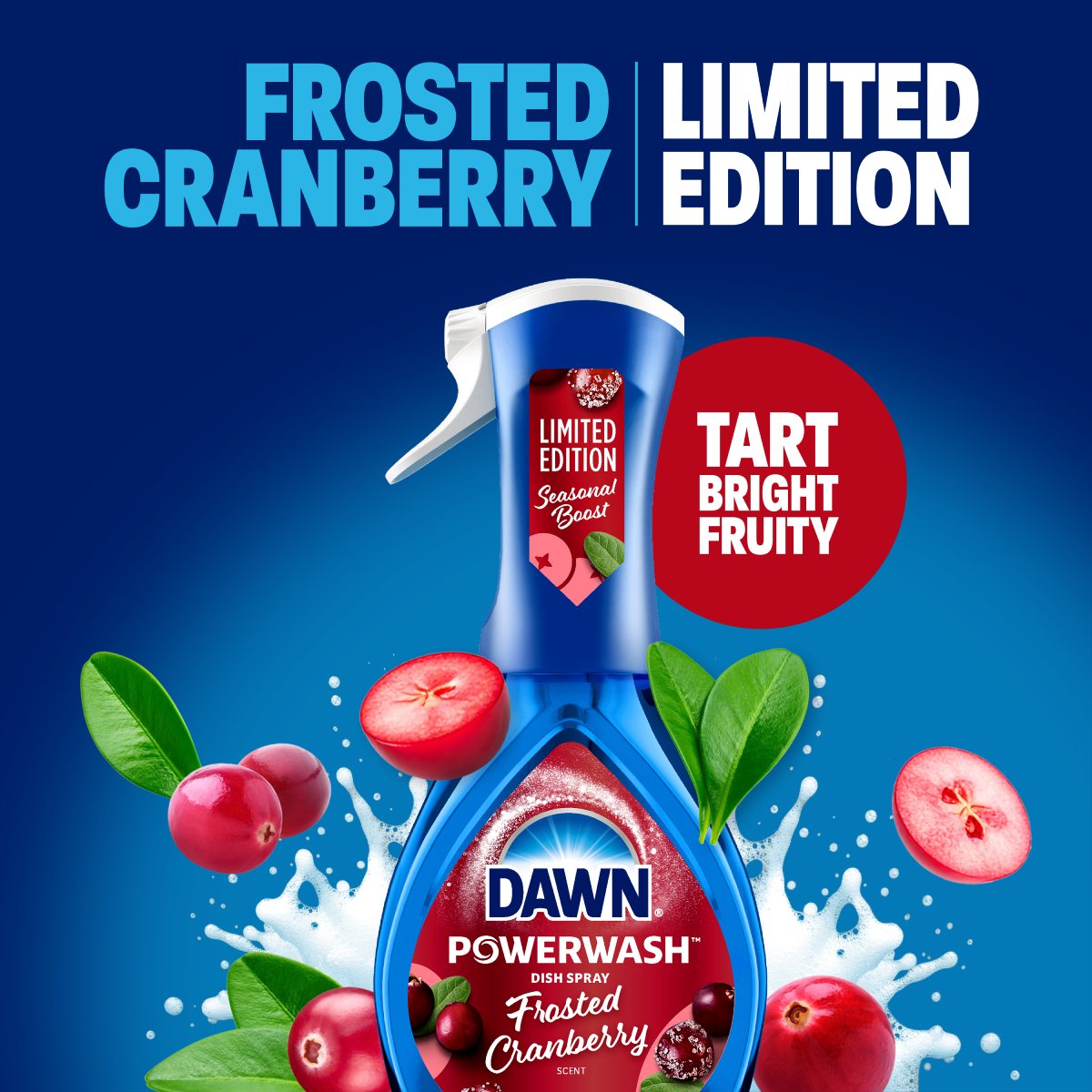 Limited Edition Frosted Cranberry: Tart - Bright - Fruity
