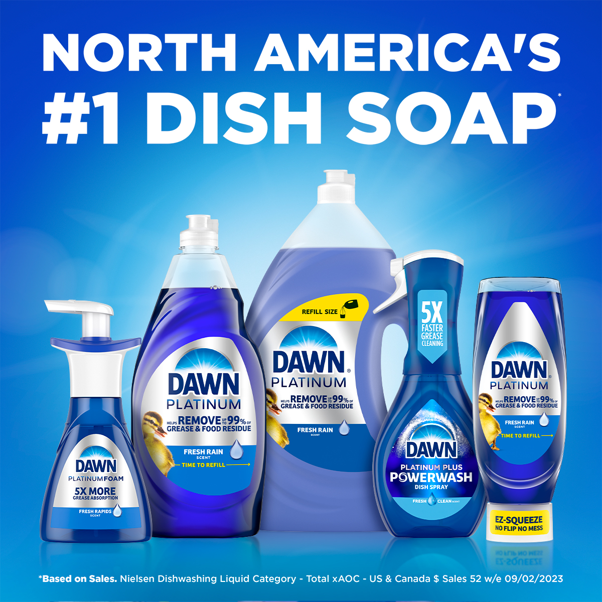 Dawn Platinum Powerwash Dish Spray Fresh Lemon