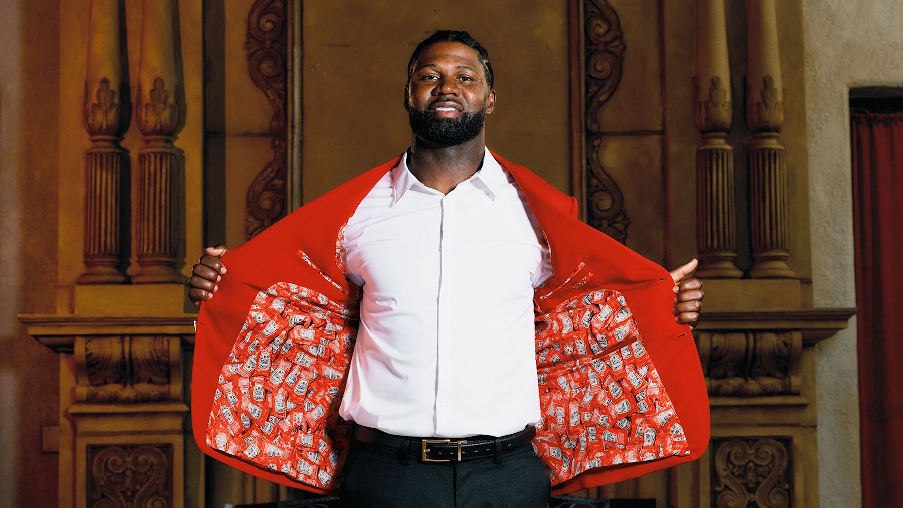 Mr 57 Devin opening jacket