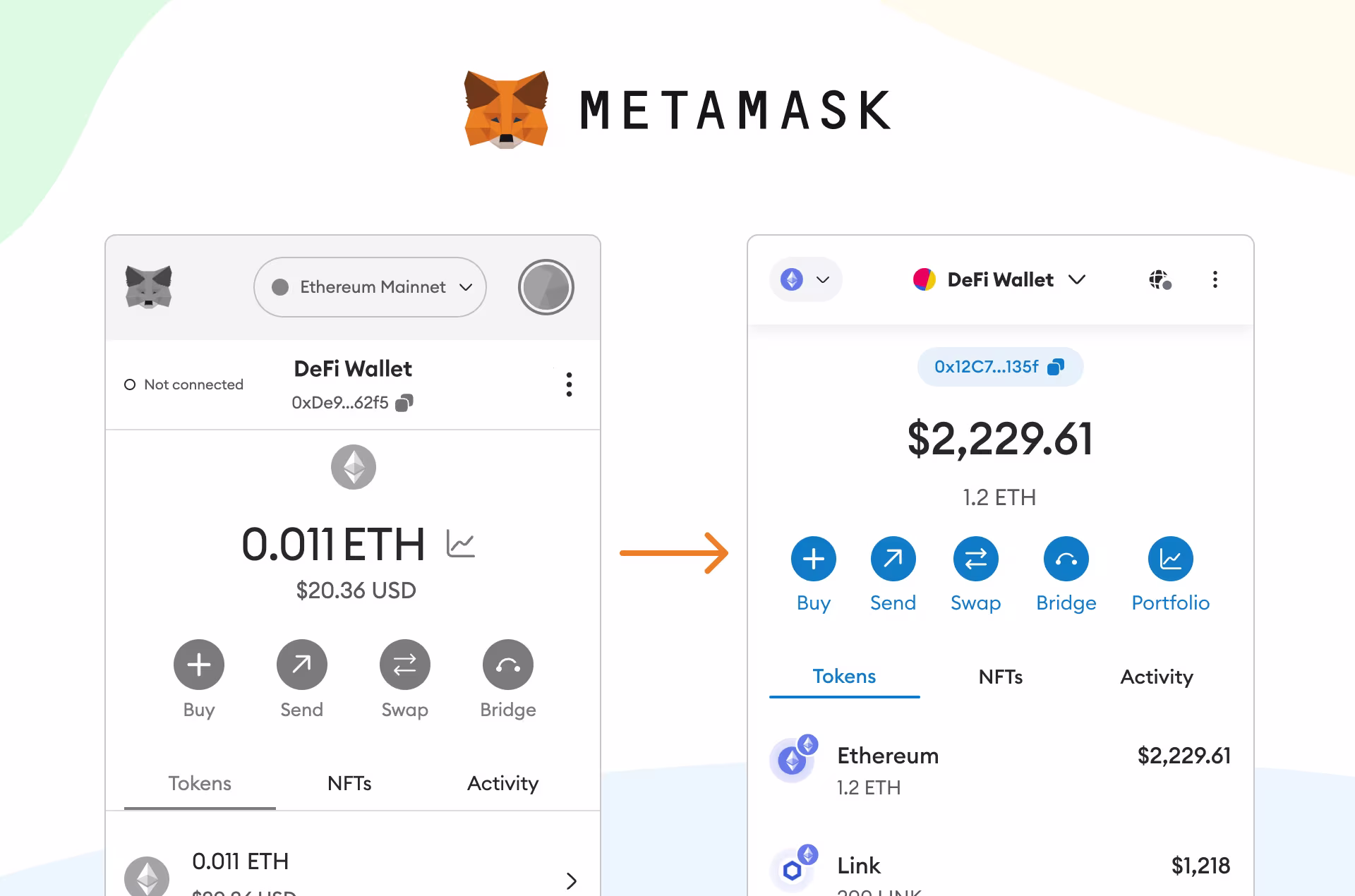 MetaMask Extension’s updated UX elevates network, dapp, and account selection