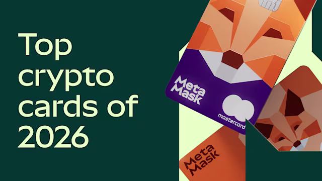 Top crypto cards in 2026