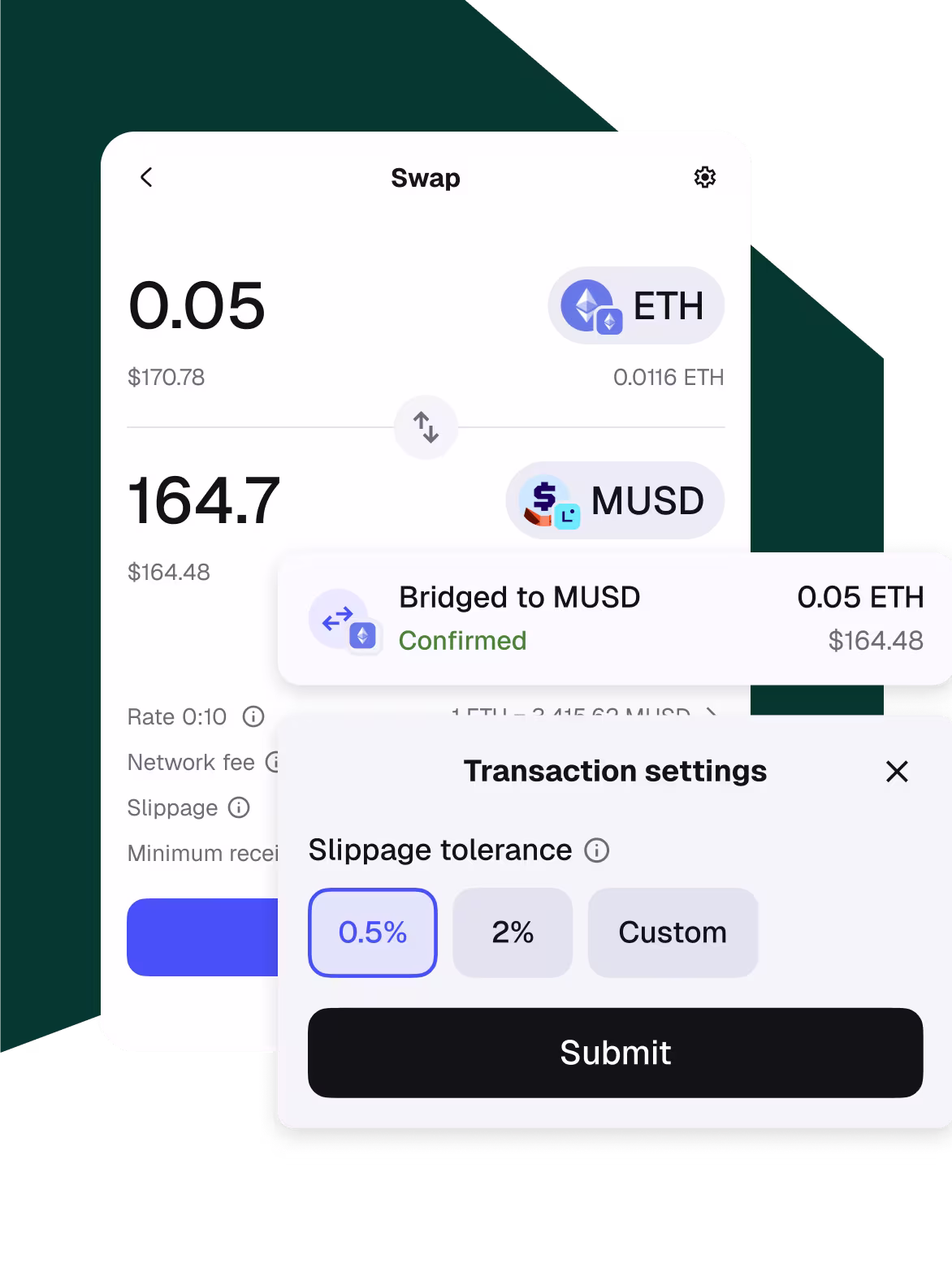 Cientos de miles de tokens