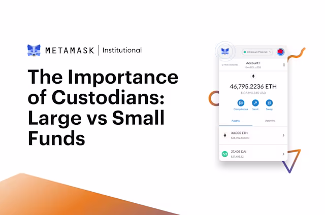 L'importance des dépositaires pour les investisseurs institutionnels en DeFi : grands fonds VS petits fonds