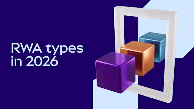 RWA categories in 2026: tokenized Treasuries, stocks, commodities, and more