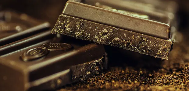 pieces of chocolate pieces of chocolate