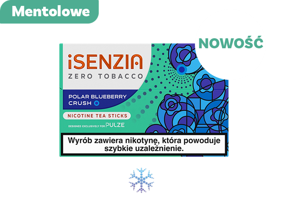iSENZIA Polar Blueberry Crush