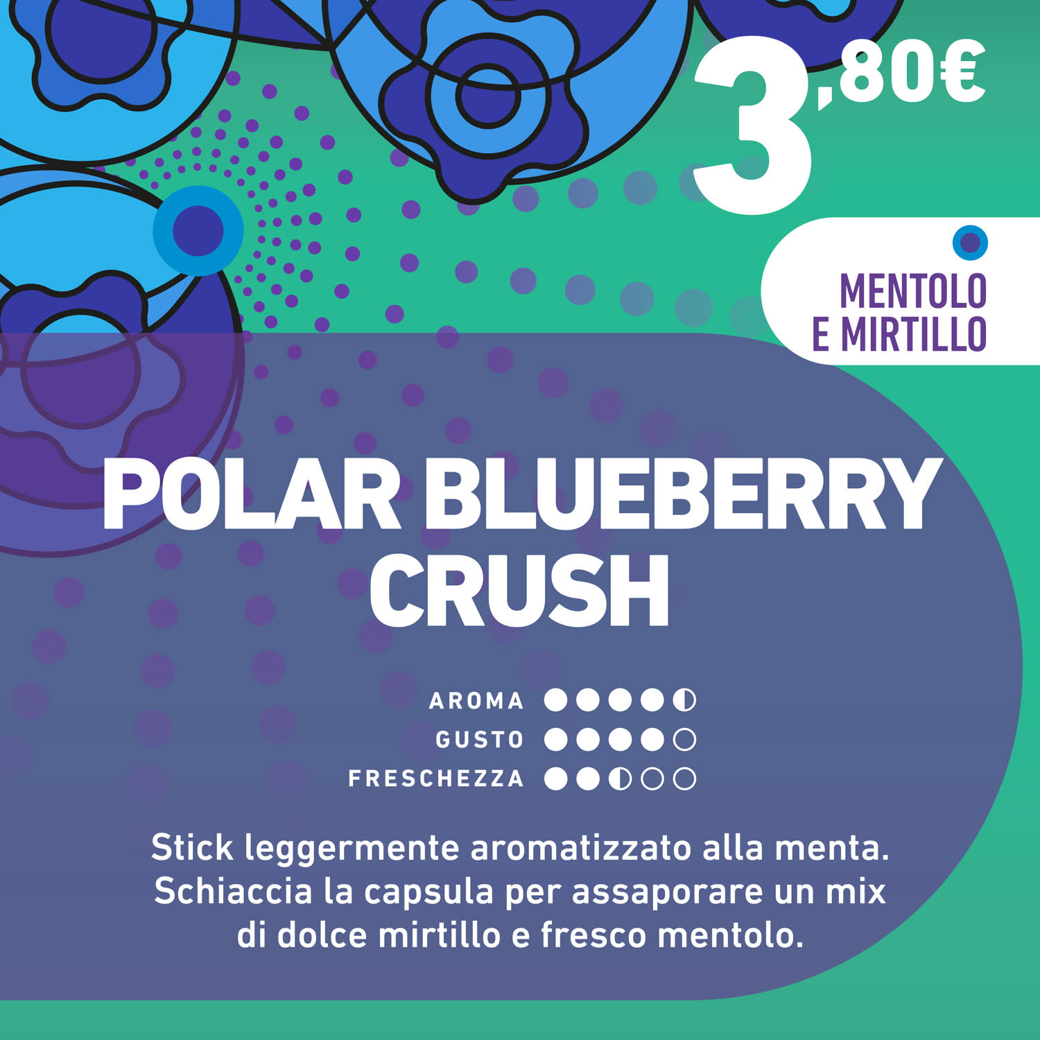 iSENZIA FLAVOUR WEB 1500x1500 PREZZO 25 Polar Blueberry