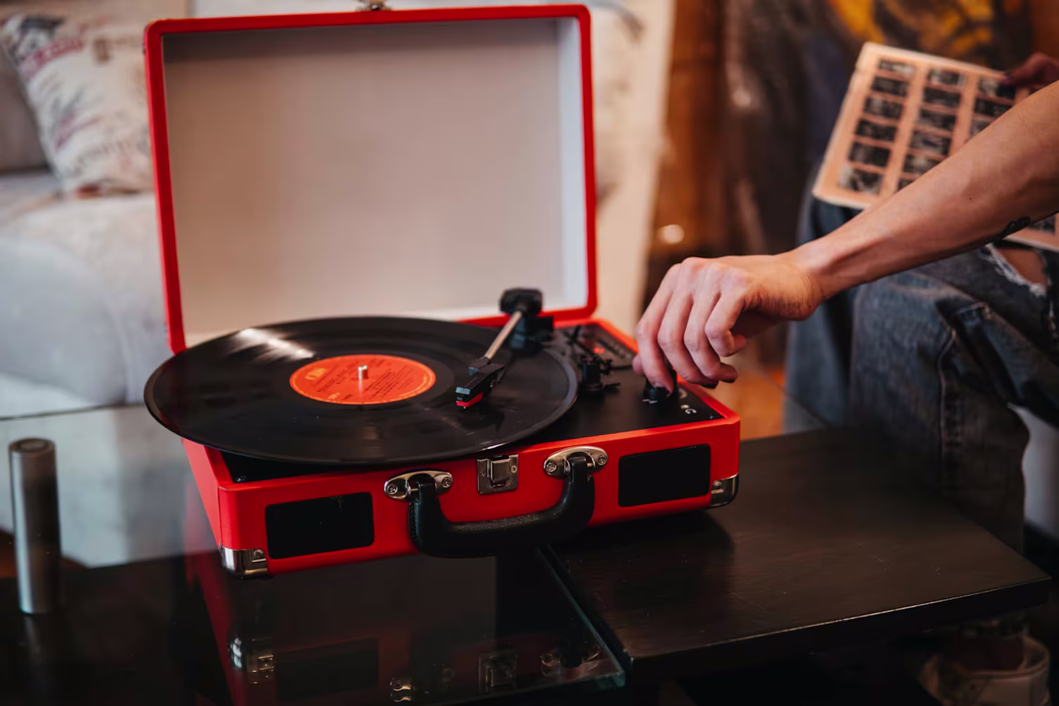 Vinili da avere: foto di vinile che suona