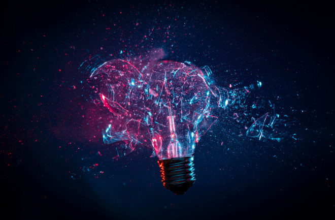 Bulb Exploding Physics - Shutterstock