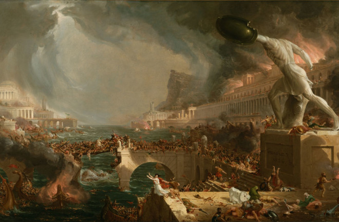 Fall of Rome, Thomas Cole painting - Wikimedia Commons