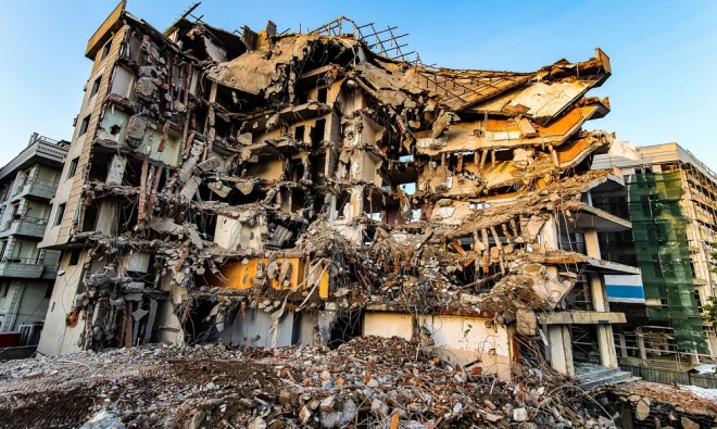 Earthquake destruction in Turkey, 2023