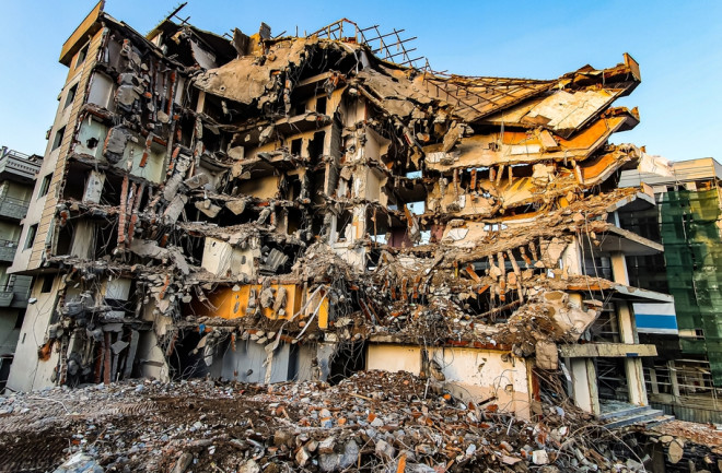 Earthquake destruction in Turkey, 2023