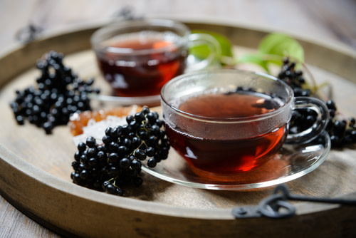 elderberry-tea