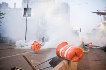 Tear Gassing Protesters Could Increase Their Risk for COVID-19