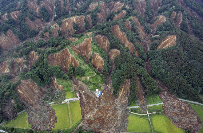 Japan Landslide - AP