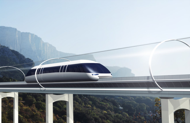 Hyperloop concept - shutterstock