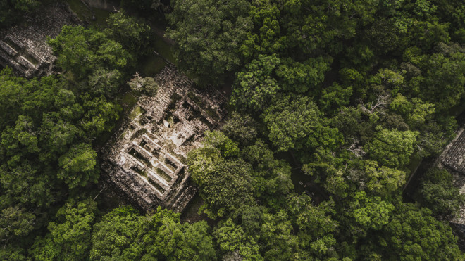 Ancient Maya Pyramid