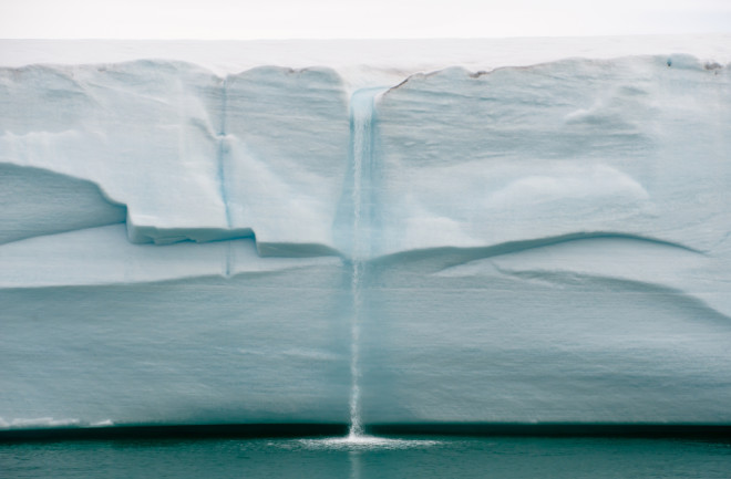 ice caps are melting - shutterstock