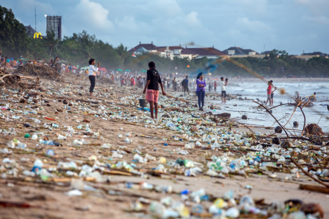 Plastic waste plagues oceans and nations around the world
