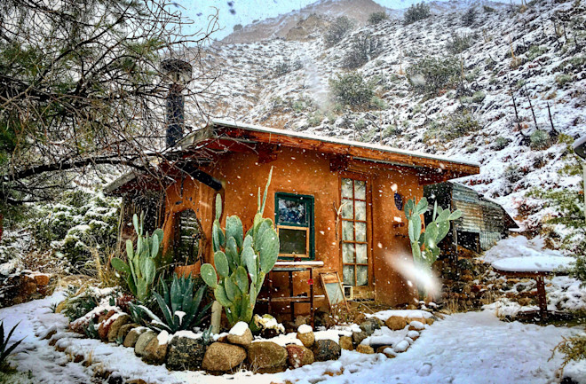 Quail Springs cob house