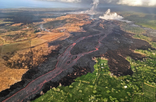 Kilauea Eruption - USGS Hawaiian Volcano Observatory