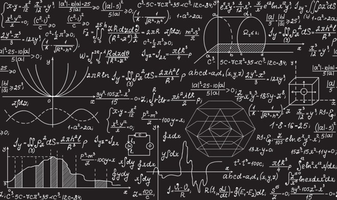 Formulas Equations on Blackboard - Shutterstock