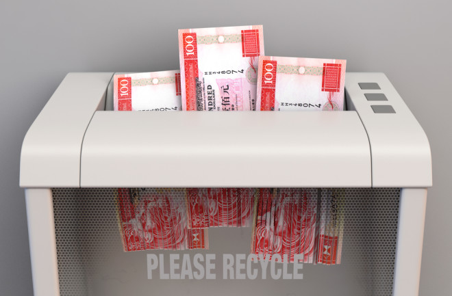 paper-shredding-currency
