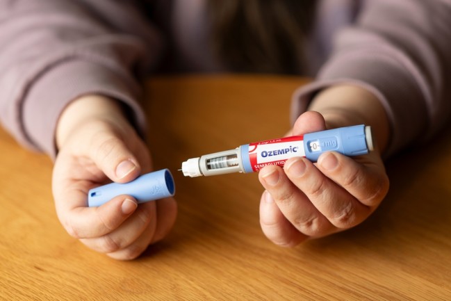 Pen injection of semaglutide named “ozempic”, is a diabetes medicine to improve blood sugar