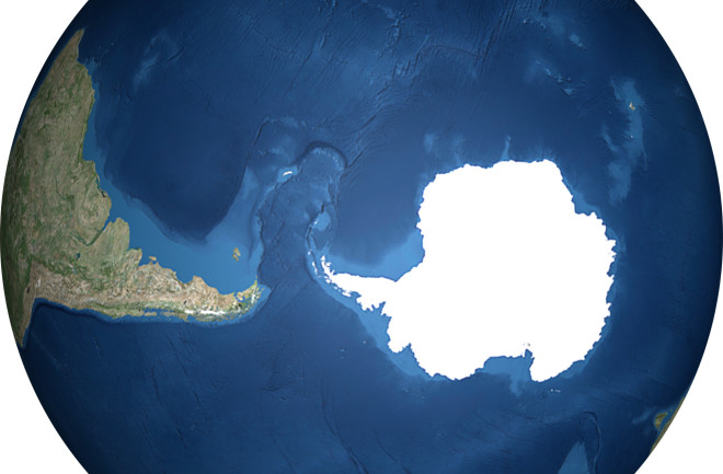Antarctica Globe - Turbosquid