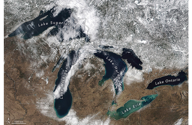 Ice Free Great Lakes