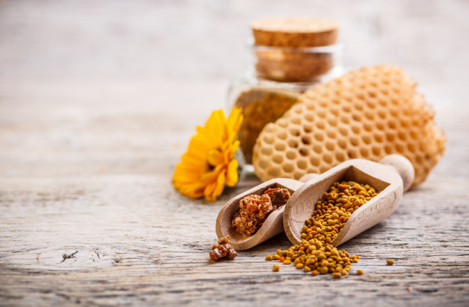 Bee pollen, used as a supplement