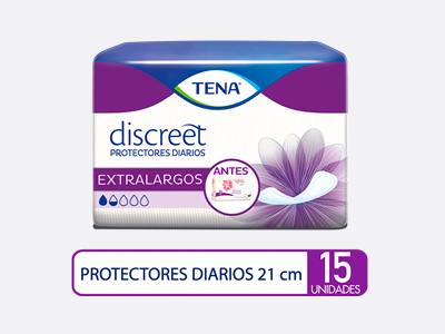 Protector Diario TENA Discreet Extralargos