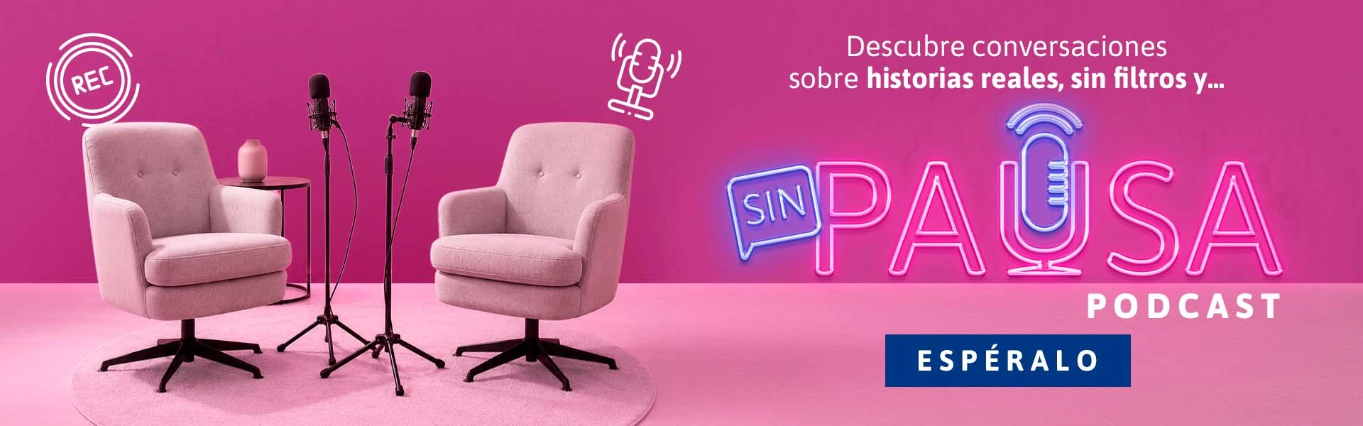 Banner Sin Pausa Podcast
