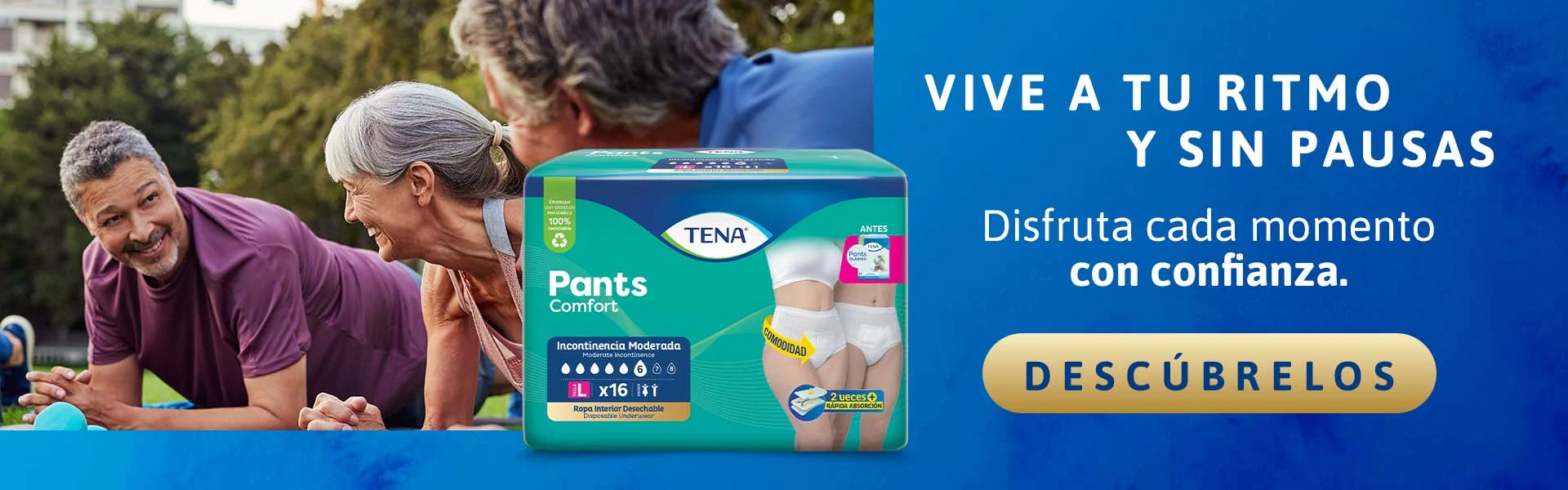 Ropa interior absorbente TENA Pants Comfort